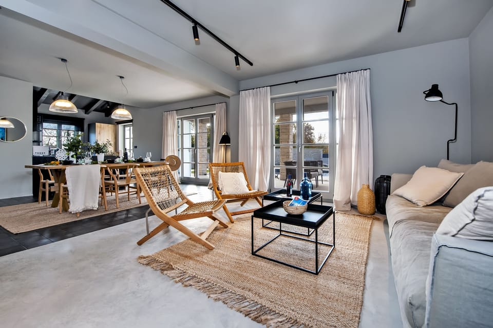 Design Villa, 3 Bedrooms, Private Pool | Living area