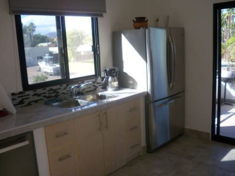 Kitchen with mountain views!