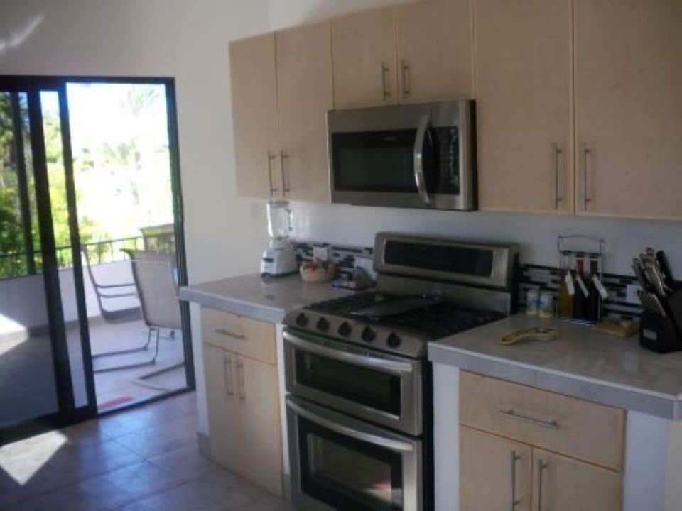 Kitchen with modern appliances