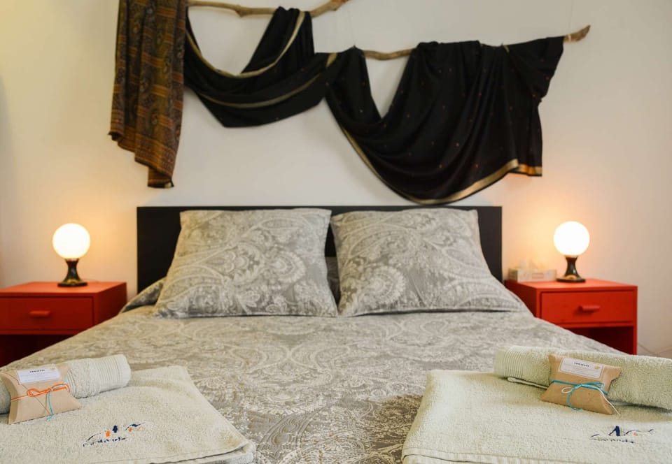 Memory foam mattress in tastefully decorated apartment.
