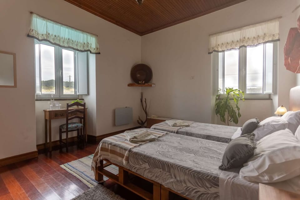 The Kentia Suite can be configured with a Queen bed or two singles.
