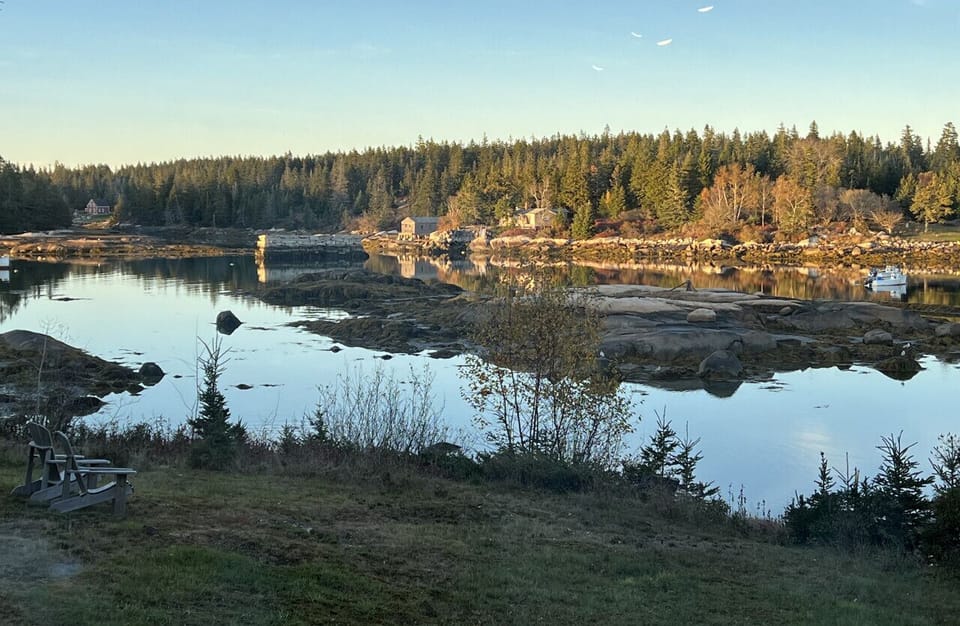 Fall Sunset in the Cove