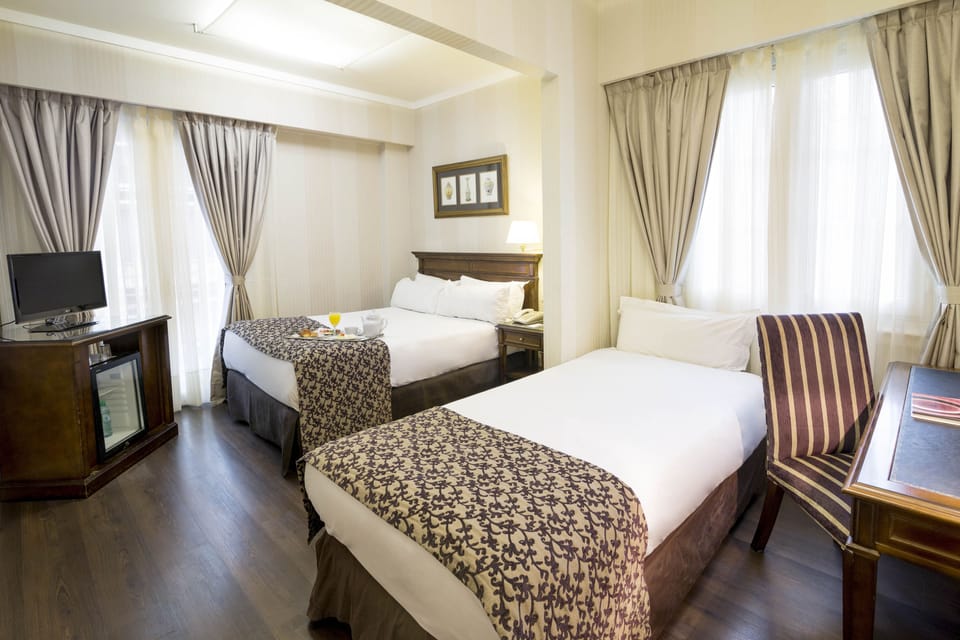 Superior Triple Room | Premium bedding, in-room safe, desk, blackout drapes