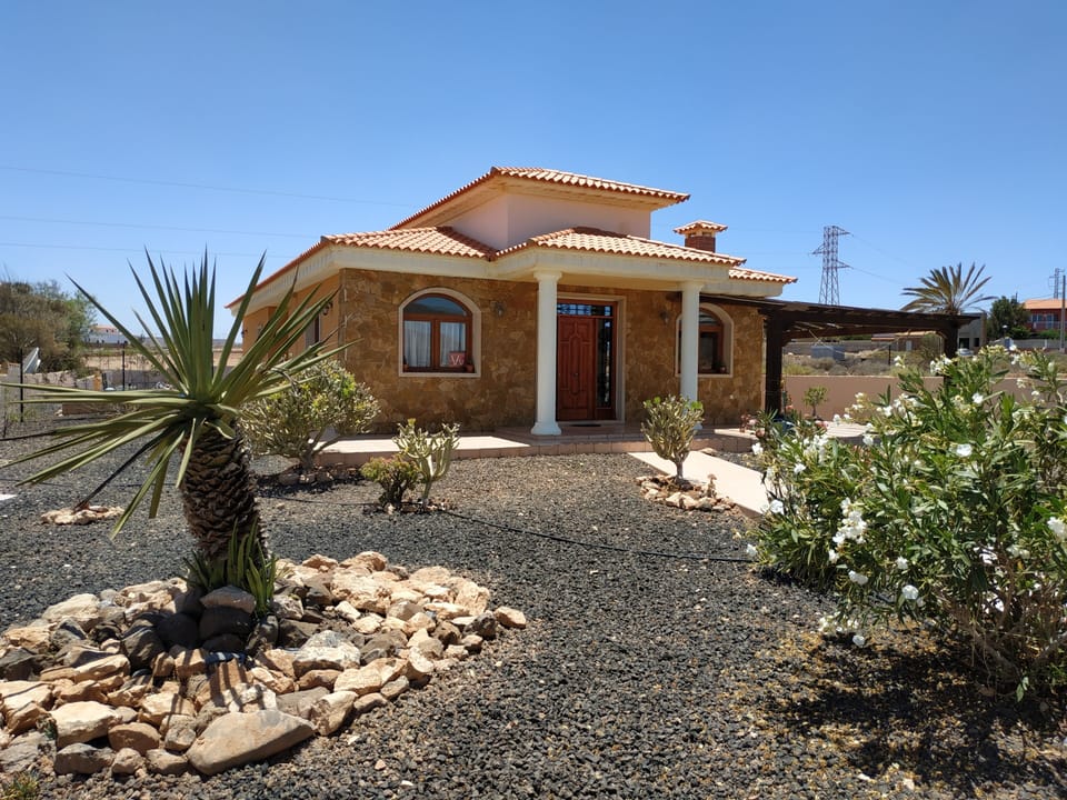 Front of the Villa 