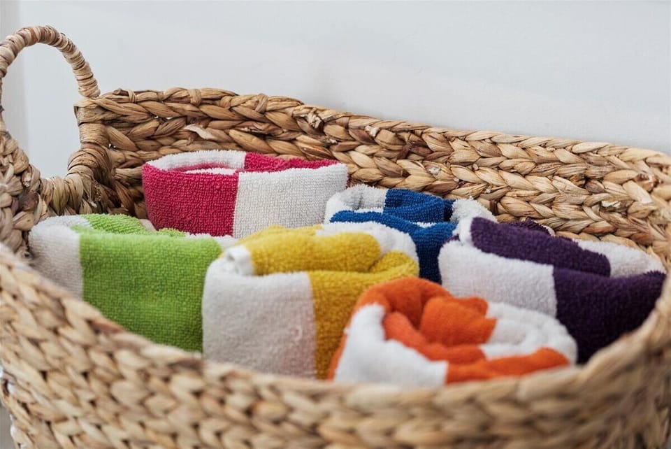 Pool towels provided