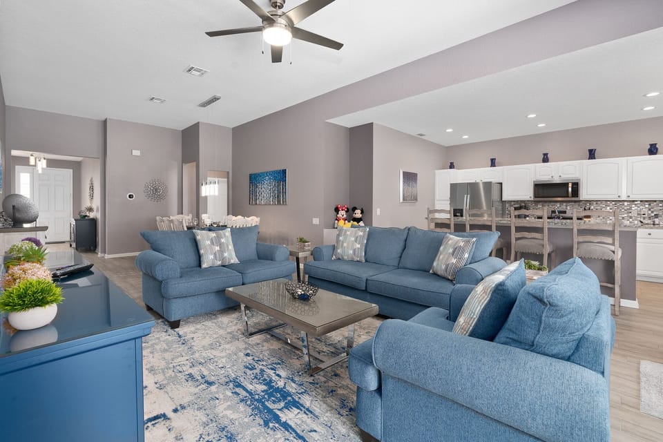 Spacious living area