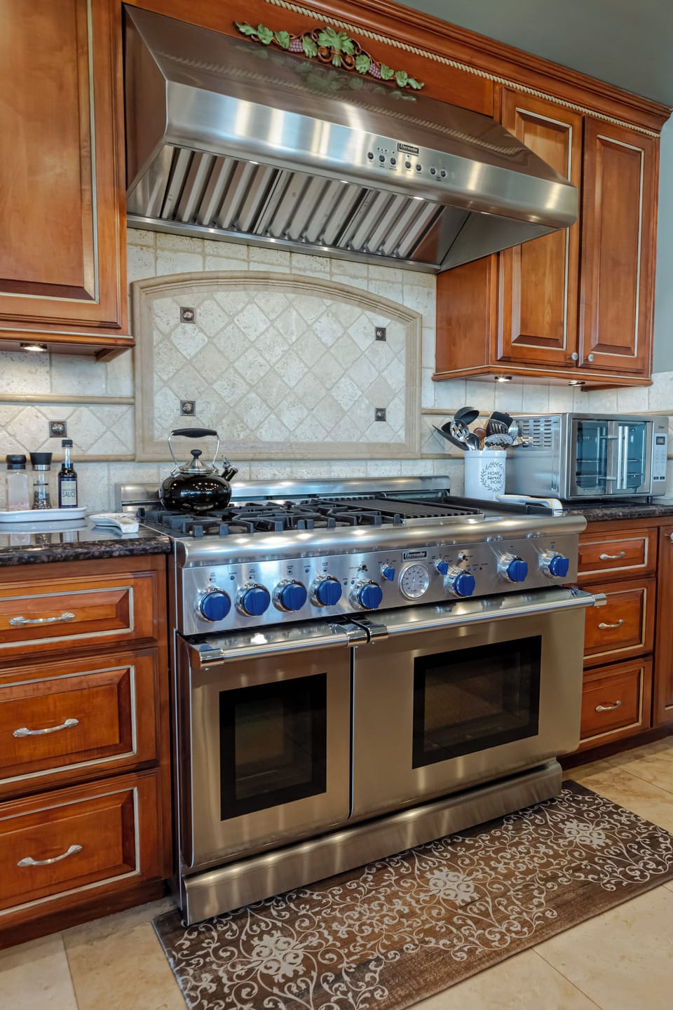 Kitchen with Thermador stove 