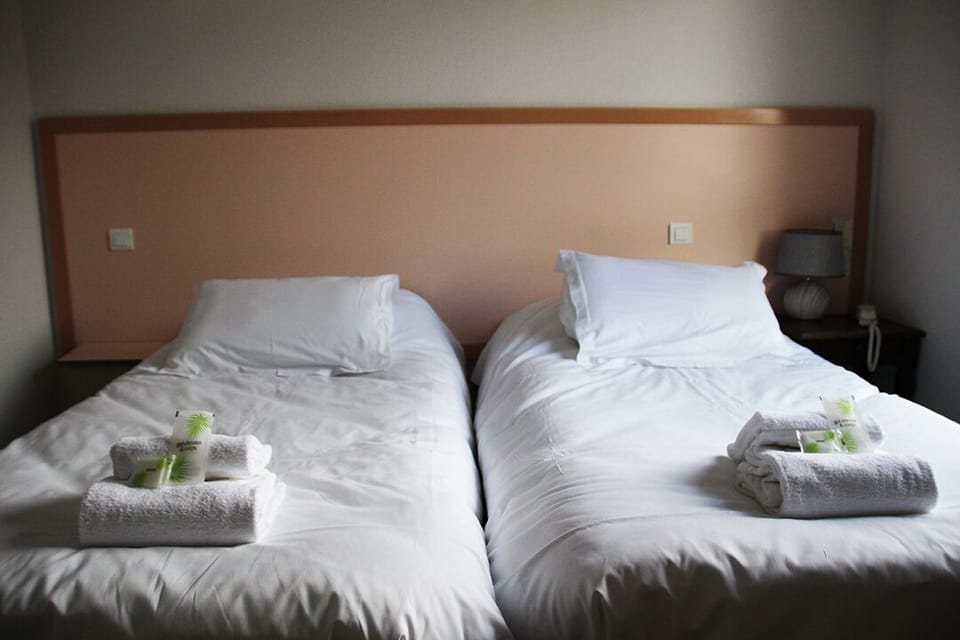 Standard Twin Room, 2 Twin Beds | Individually furnished, desk, soundproofing, iron/ironing board