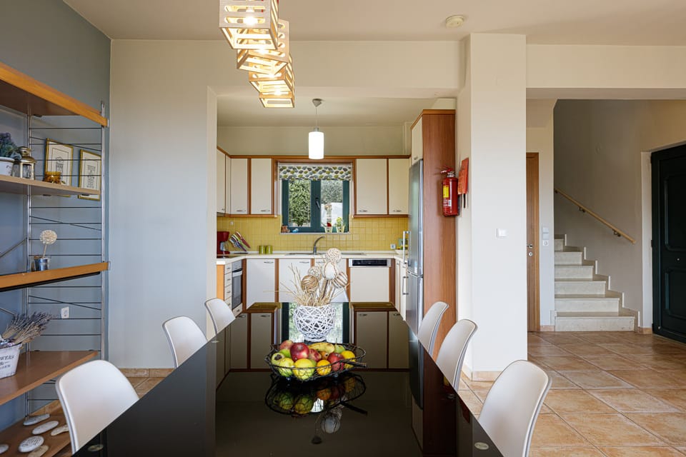 Indoor dining area