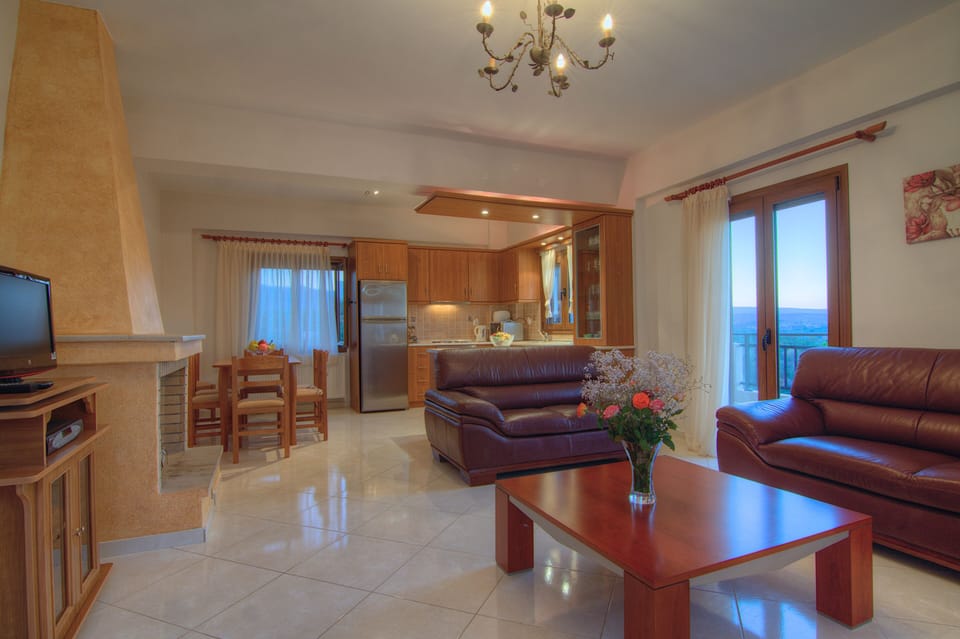 Open plan living room area.