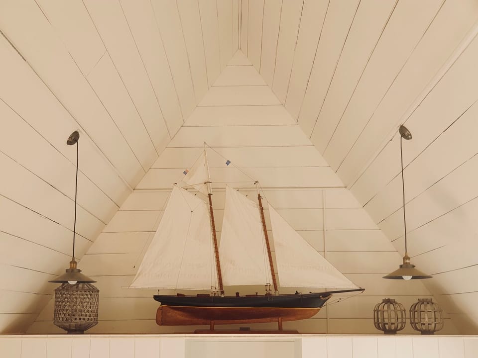 A stunning scale replica of the original Americas Cup Yacht - America 