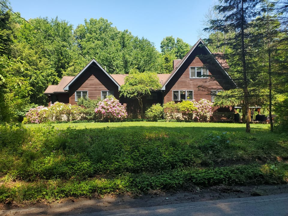 The Lodge side view .