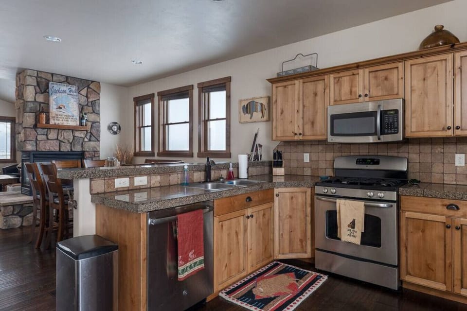 Kitchen with Stainless Appliances