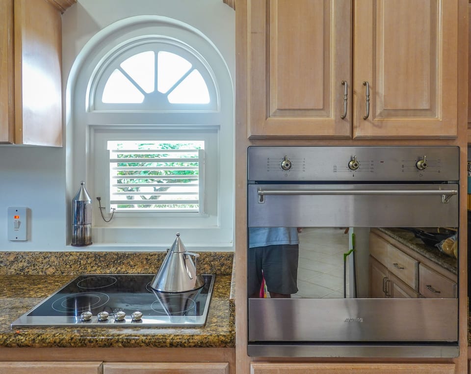 Kitchen, Smeg oven and cooktop