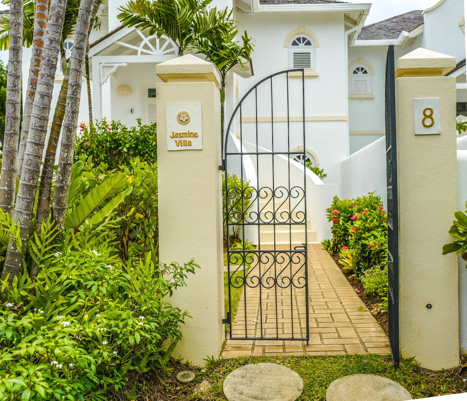 Entrance to Jasmine Villa
