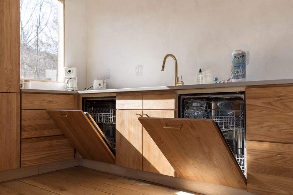Standard Chalet, 4 Bedrooms | Private kitchen | Full-size fridge, microwave, oven, stovetop