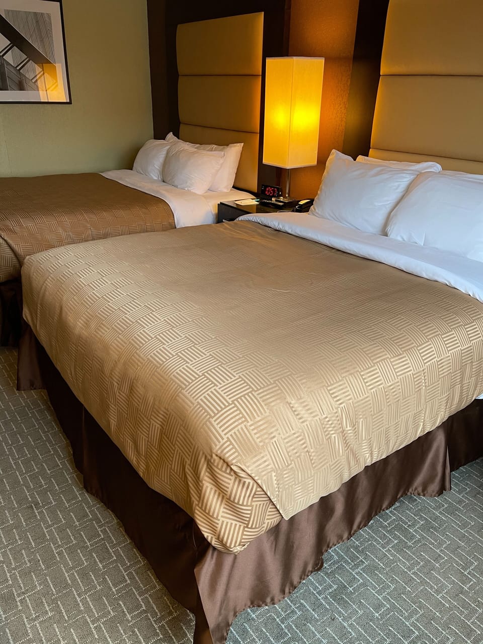 Standard Room, Multiple Beds, Non Smoking | Down comforters, desk, laptop workspace, blackout drapes