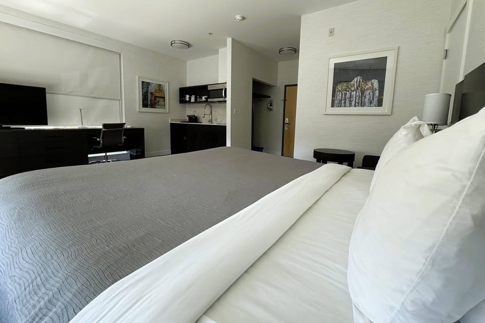 Room, 1 King Bed, Non Smoking (Efficiency) | Premium bedding, down comforters, pillowtop beds, desk