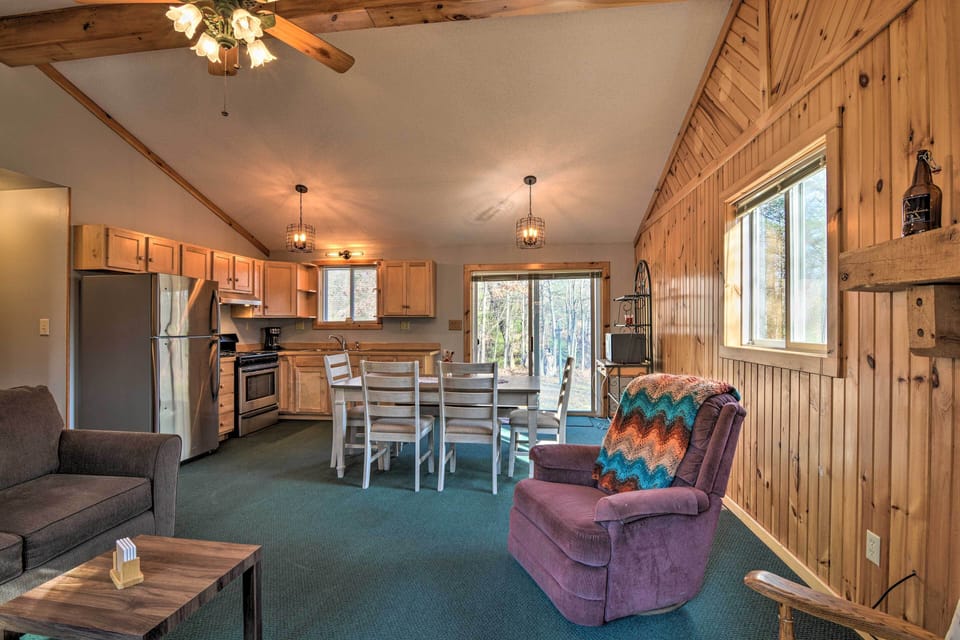 Main Living Space | Wooden Dining Table