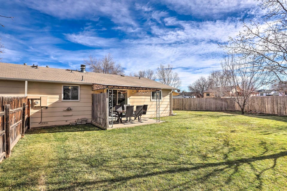 Duplex Exterior | Fenced-In Yard