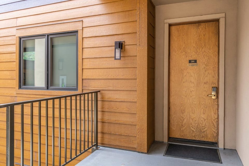 Front entrance of residence