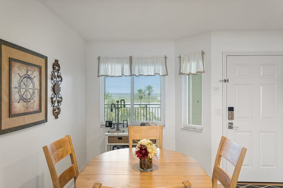 St. Augustine Vacation Rentals Dining Room View
