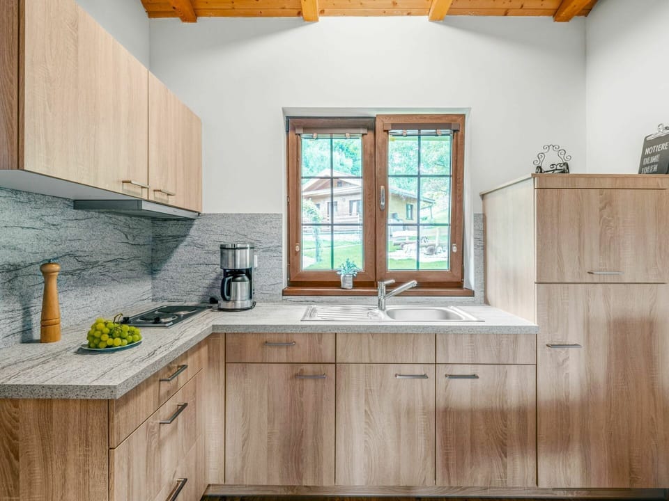 Countertop, Cabinetry, Kitchen Sink, Tap, Property, Sink, Building, White, Window, Wood