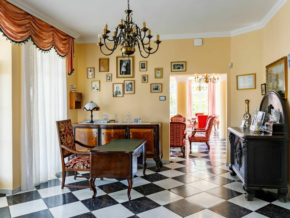 Furniture, Table, Property, Picture Frame, Window, Chair, Lighting, Decoration, Wood, Interior Design
