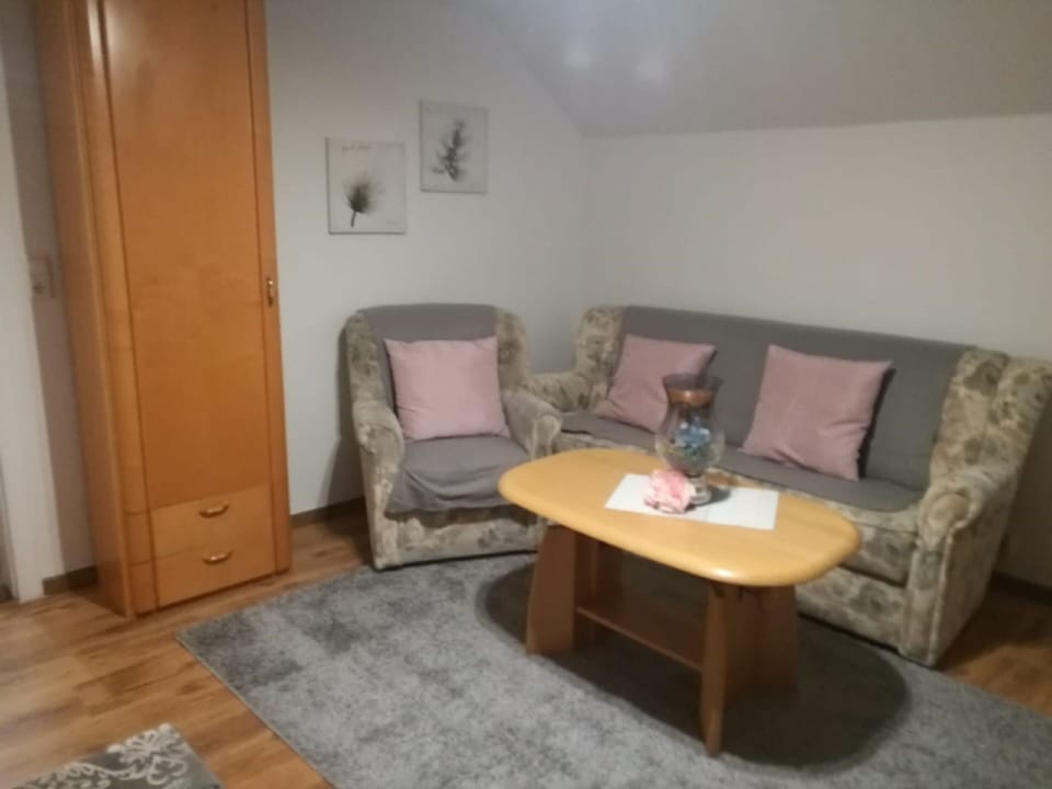Apartment | Living area | 20-inch TV with digital channels
