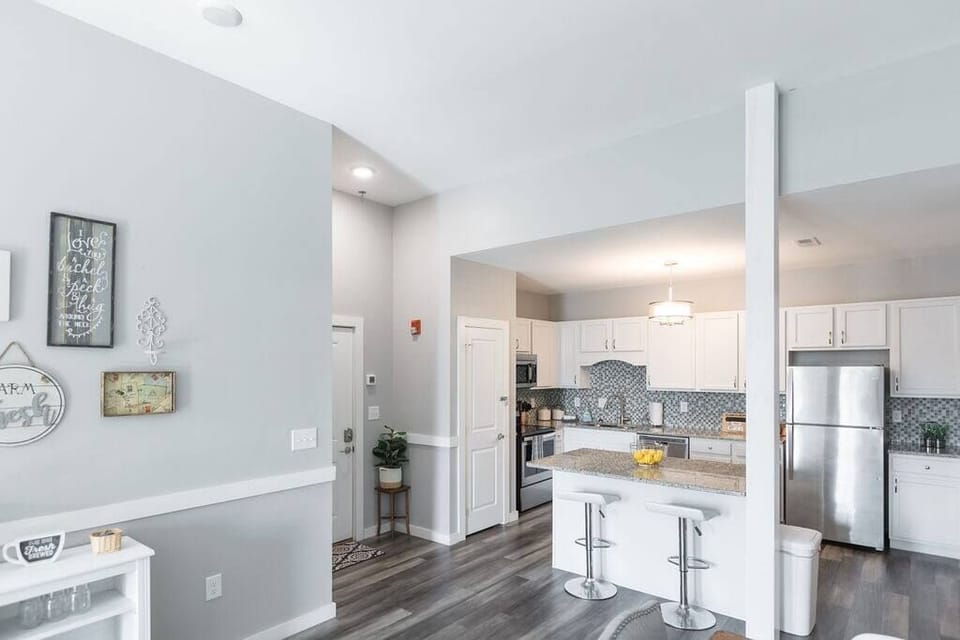 Our kitchen is super functional and has all the supplies you need to get cooking.