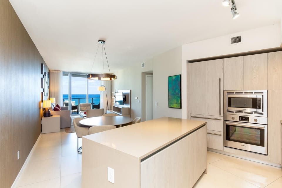 Ocean view 1 bed on 19th floor Miami (3834)