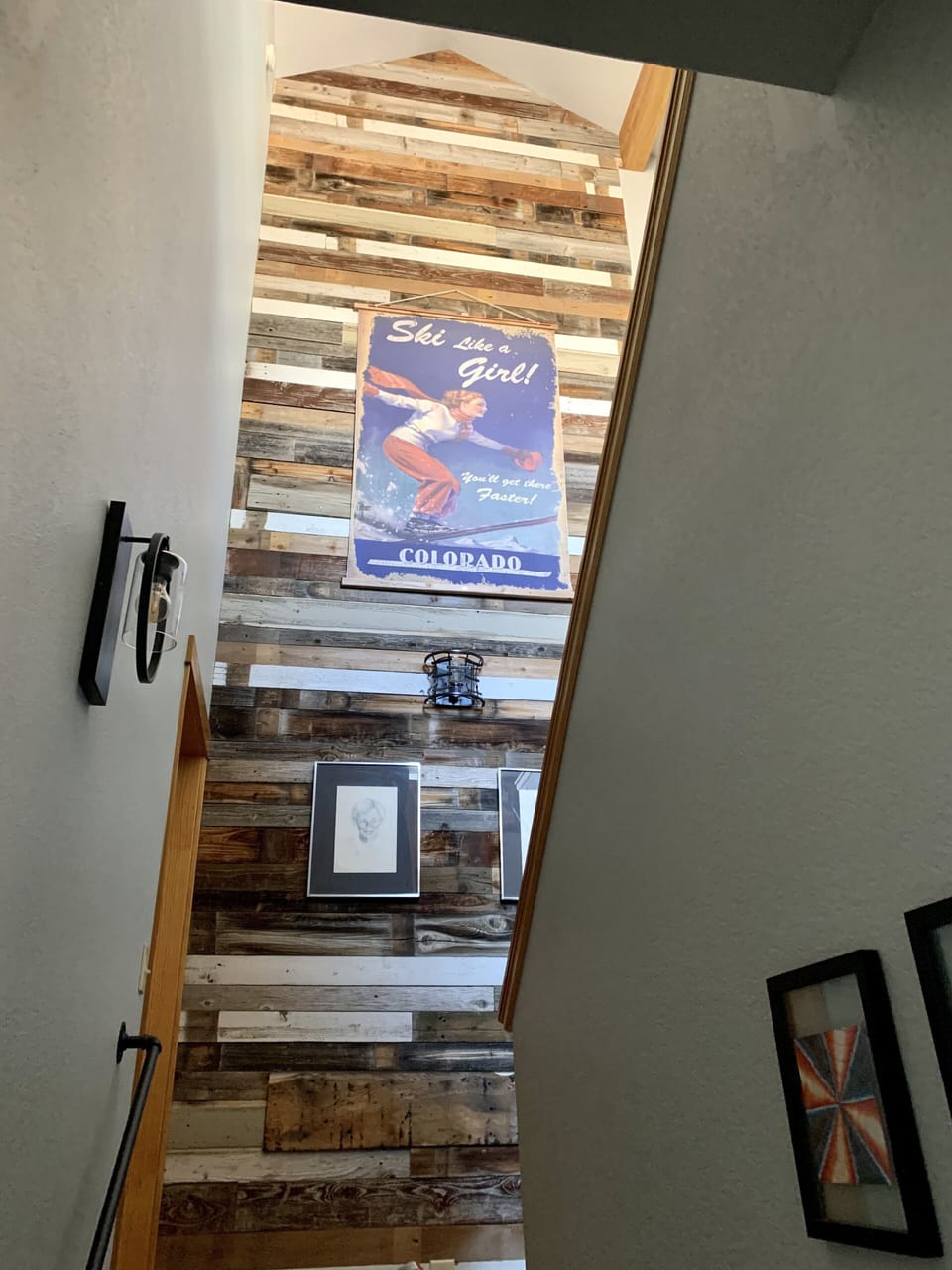 Staircase to loft