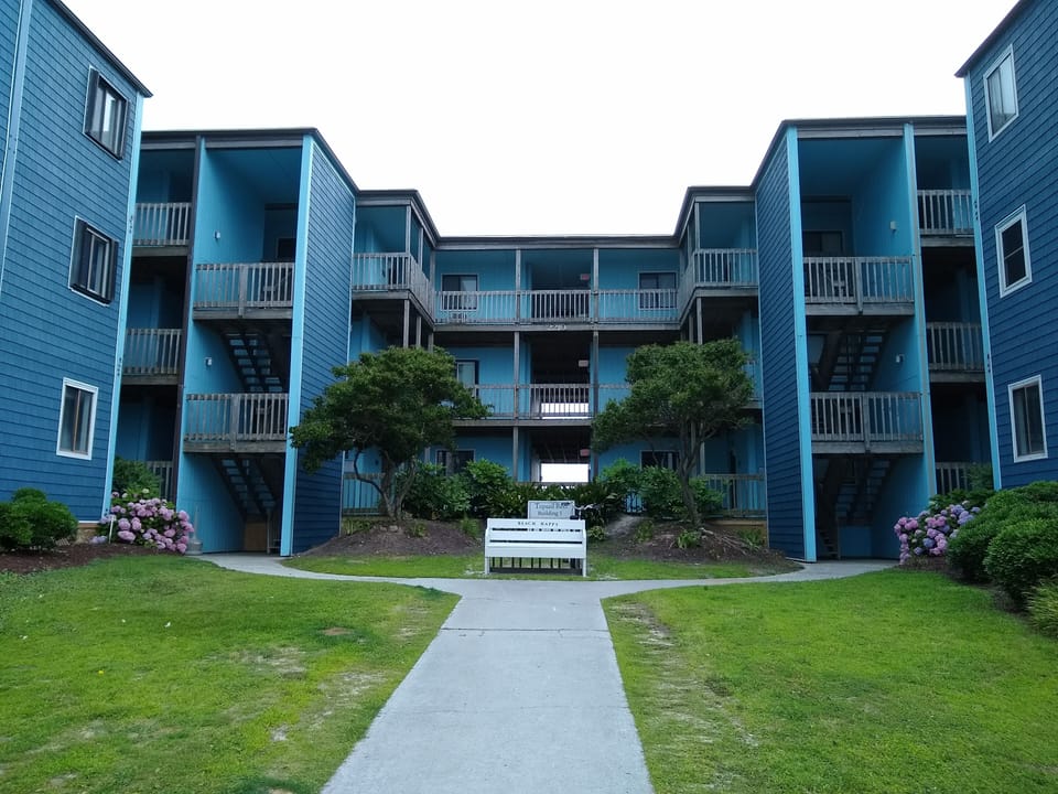 Front of building