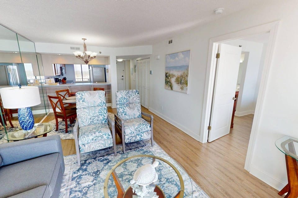 Bright and spacious living area.