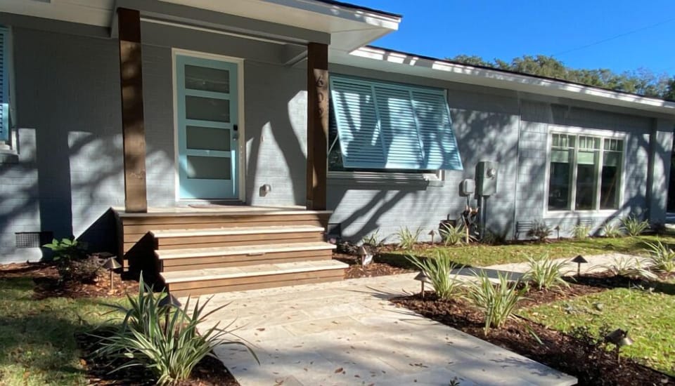 Exterior detail