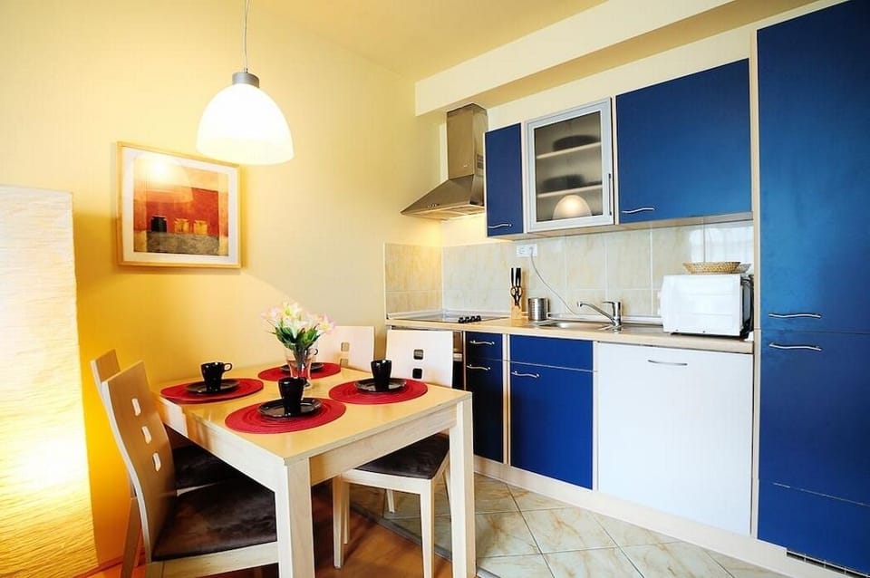 Oven, stovetop, toaster, cookware/dishes/utensils