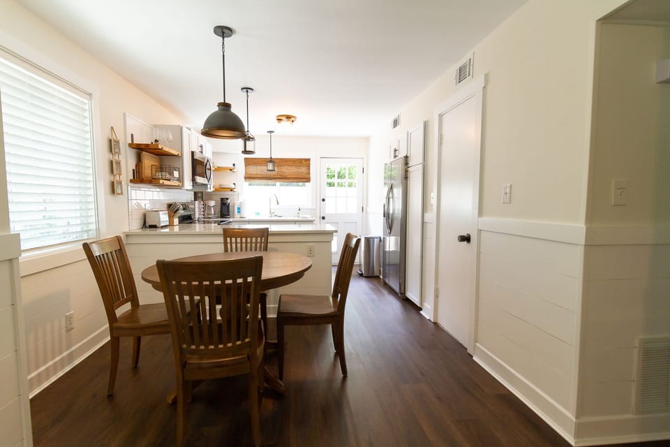 Open Floor plan with spacious kitchen.