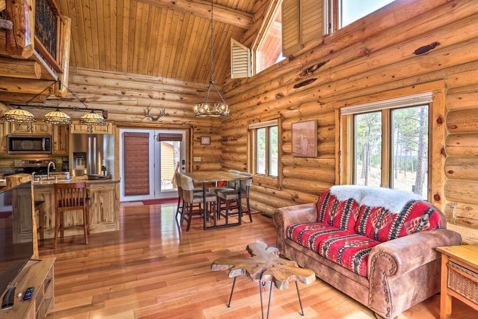 soaring 24 foot ceilings and massive windows make this a very inviting hangout