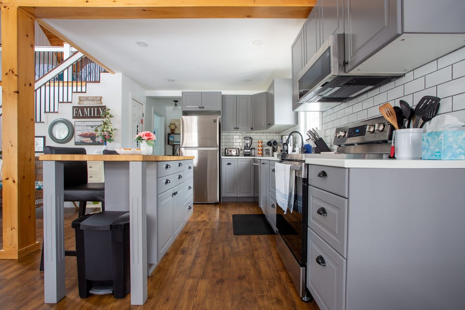 Fully equipped kitchen