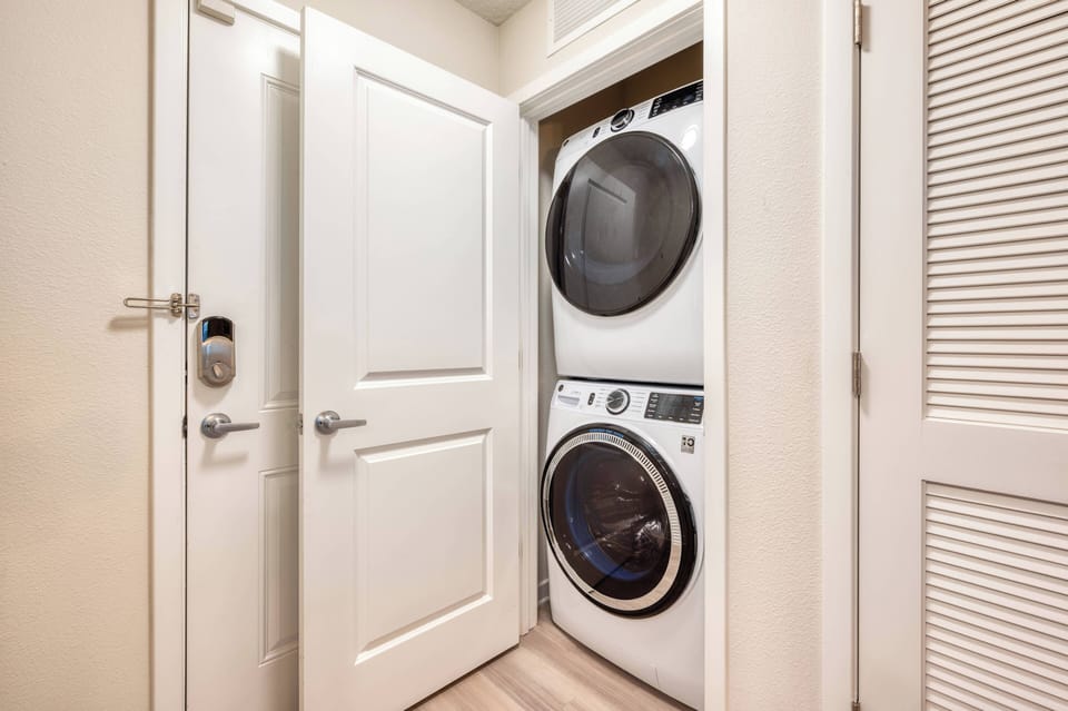 Washer and dryer