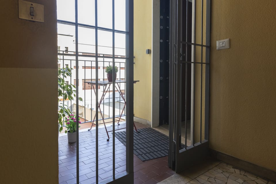 Interior entrance