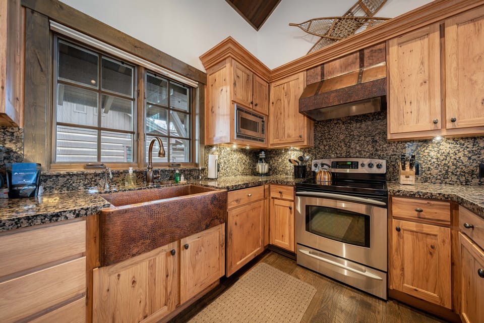 Kitchen: Restyled kitchen with all of the amenities including ga