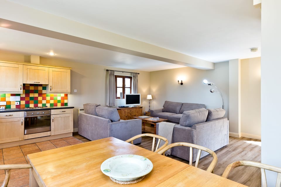 Open Plan Kitchen Dining Area