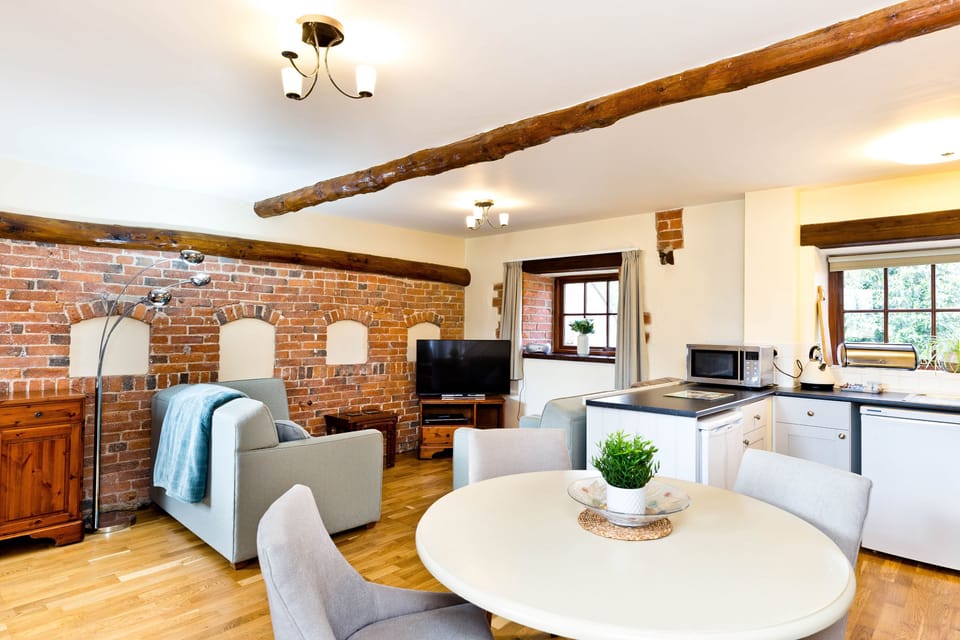 Living, Dining, Kitchen Area