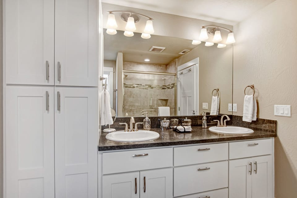 Master bathroom