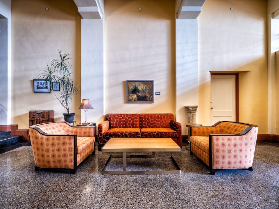Lobby sitting area