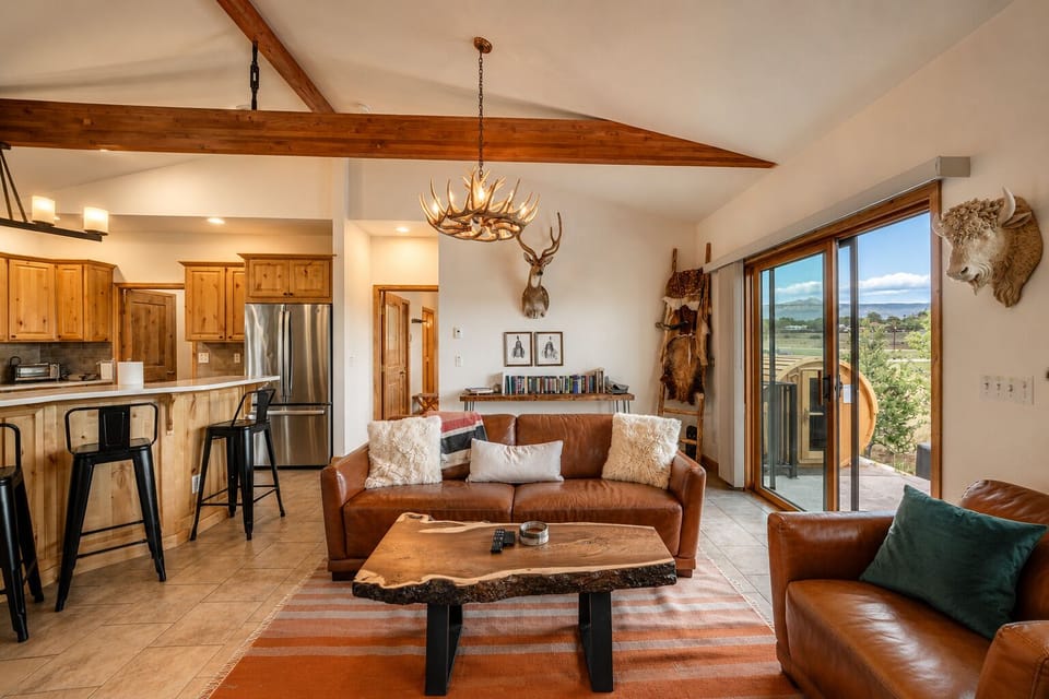 Beautiful, rustic finishes throughout