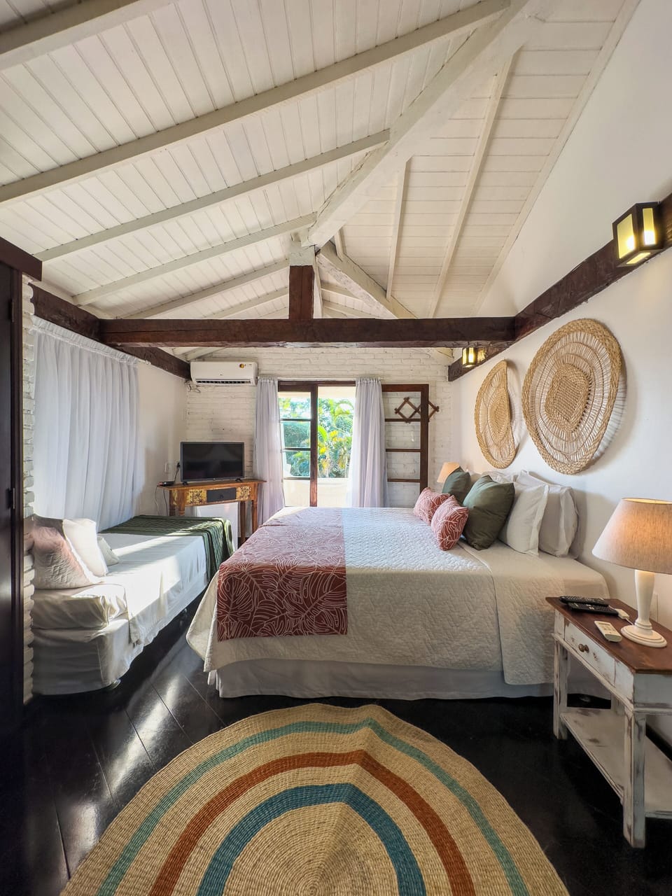 Family Suite, Sea View | Minibar, in-room safe, desk, laptop workspace