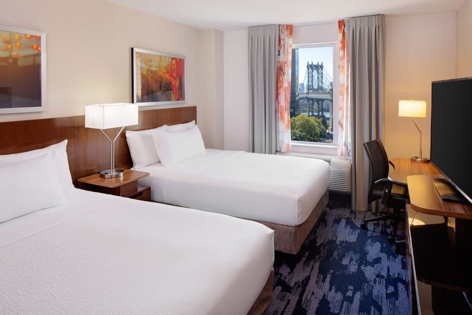 In-room safe, desk, laptop workspace, iron/ironing board