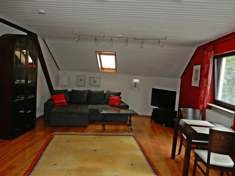 Condo | Living area | 30-inch flat-screen TV with cable channels, TV